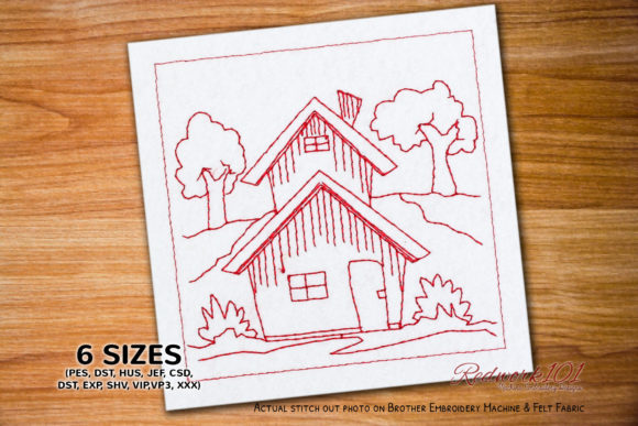 Cute Little House Bluework: A Holiday Design Review