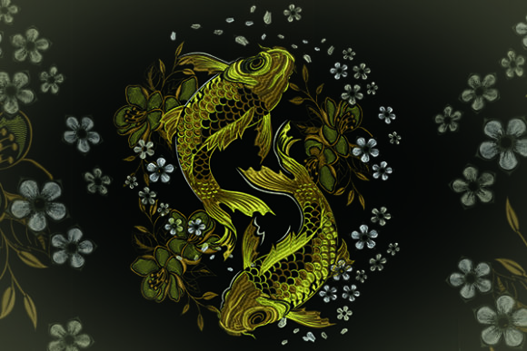 Golden Fish: A Festive Embroidery Review