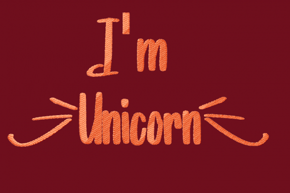 I m Unicorn: A Vintage Lettering Review for Craft Fairs