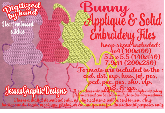 Review: Bunny Applique Solid Bunny Design