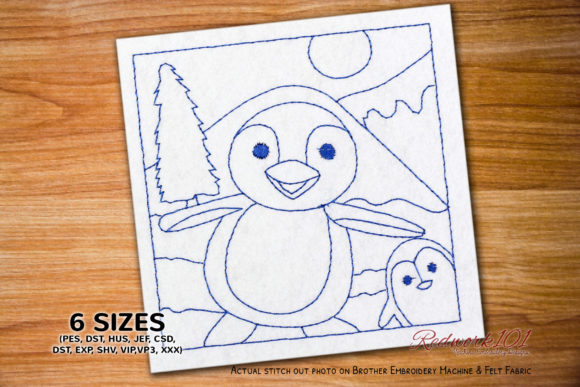 Review: Happy Cartoon Penguin Winter Scene