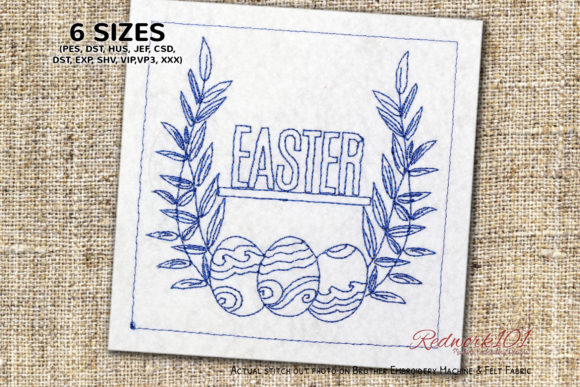 Review: Happy Easter with Decorative Egg Redwork