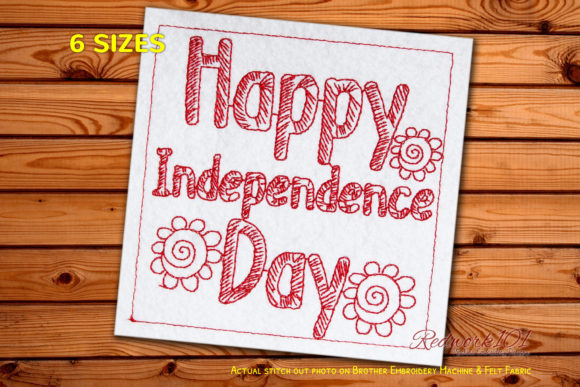 Review: Happy Independence Day with Floral Embroidery