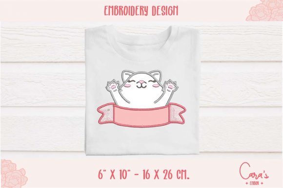 Reviewing Cute Cat Applique for Real Embroidery Projects