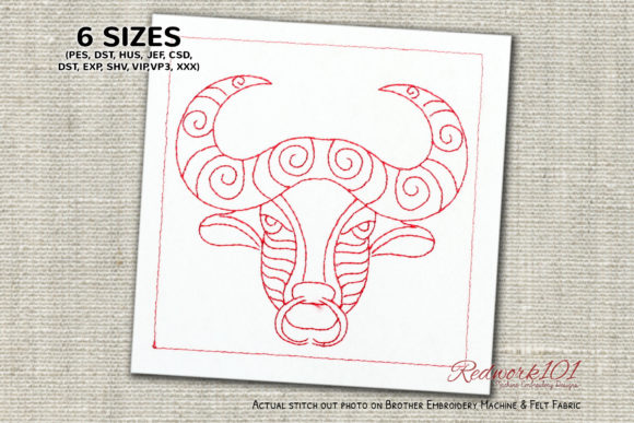 Reviewing Taurus Zodiac Sign Redwork for Real Projects