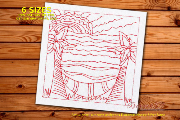 Summer Redwork: A Designer’s Review for Handmade Gifts