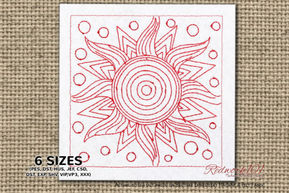 Sun Redwork: A Designer’s Review for Handmade Gifts